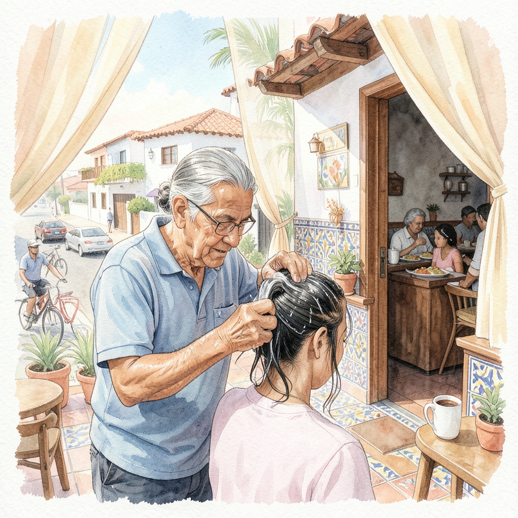 Prepara el cabello