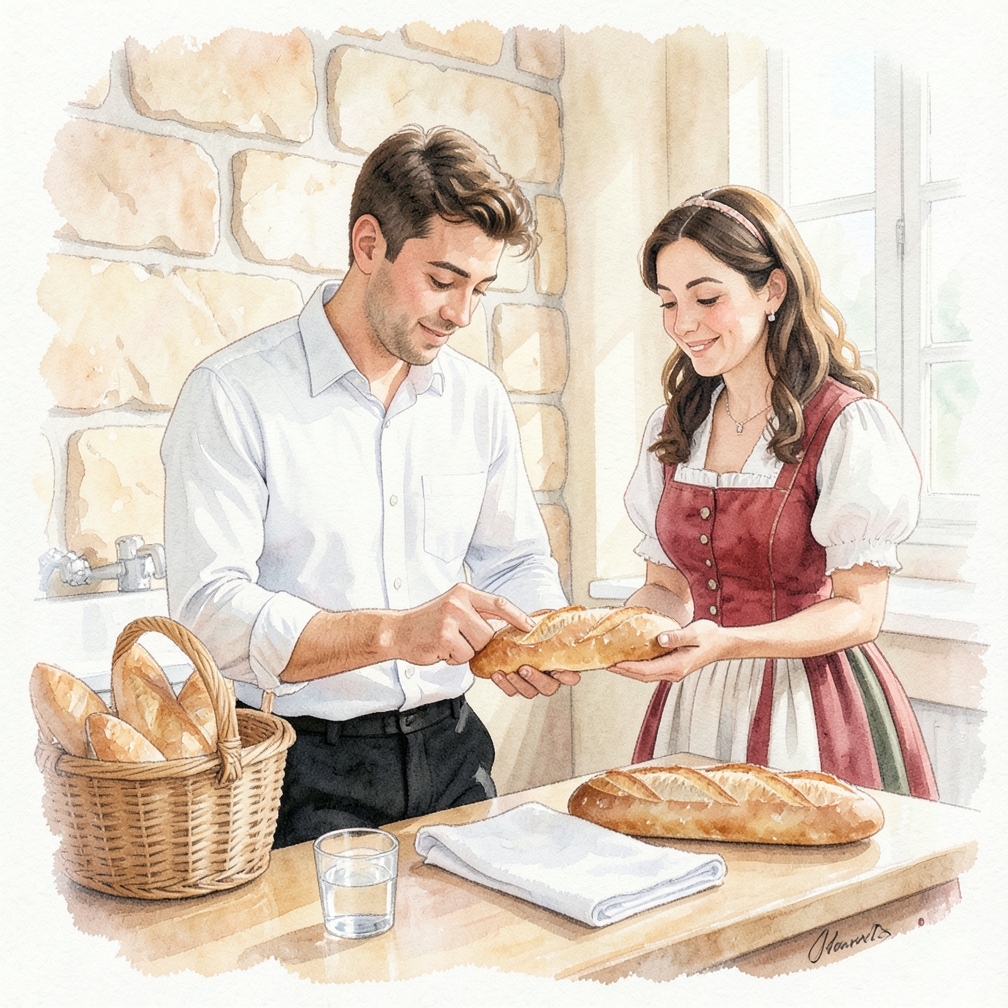 Cómo mantener un baguette fresco paso a paso