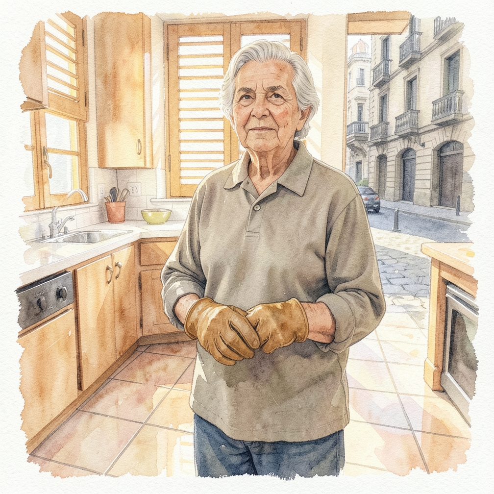 Obtener un par de guantes de cuero o lona de calidad