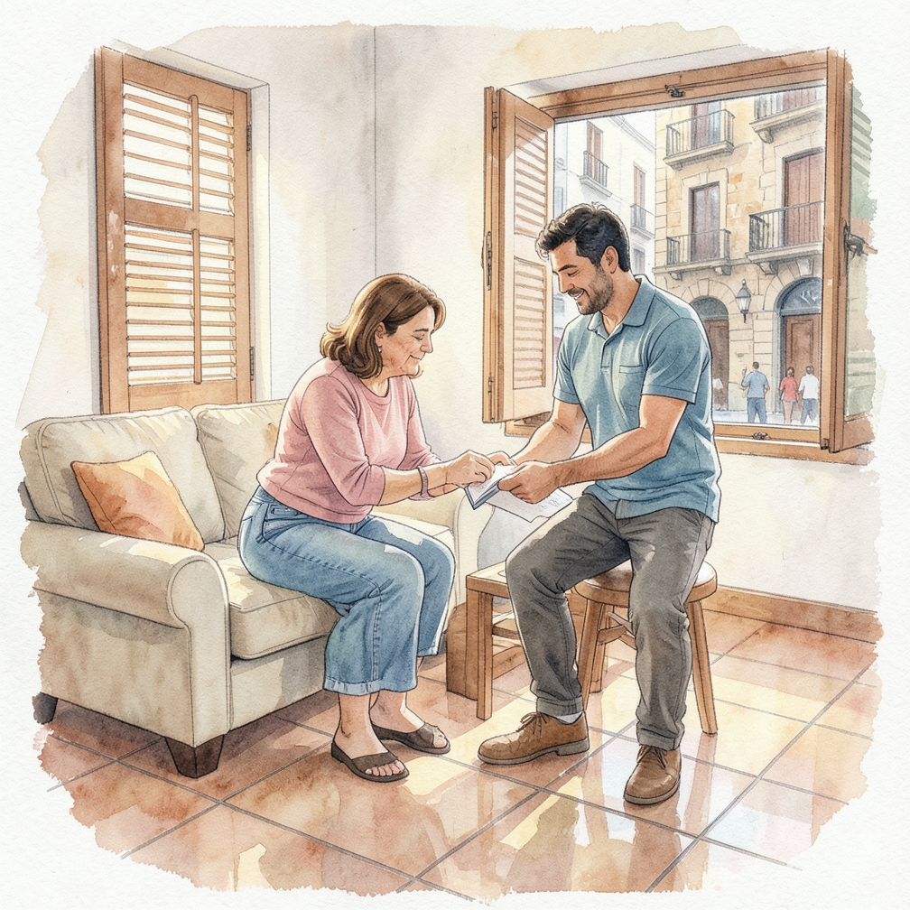 Acompáñala a buscar ayuda profesional
