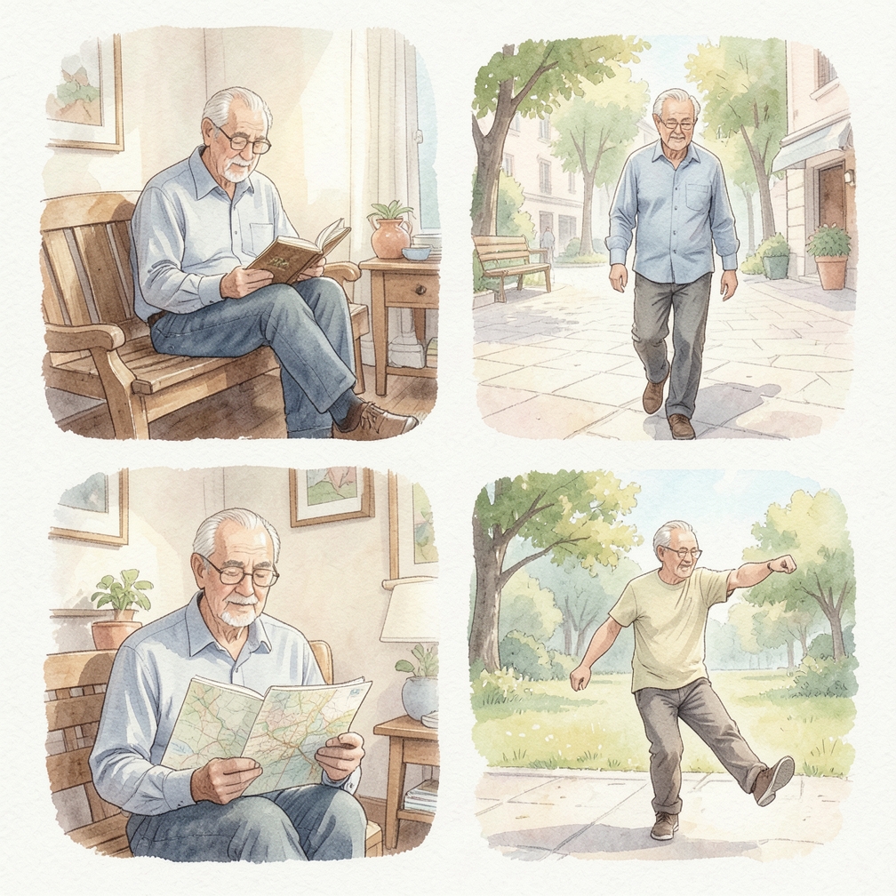 Los hombres alcanzan su pico mental en sus veinte años.