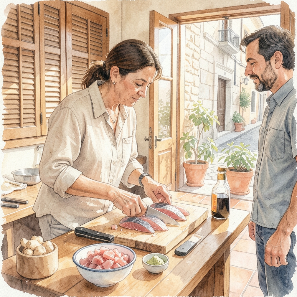 Cómo preparar sashimi en casa con pescado fresco de forma segura