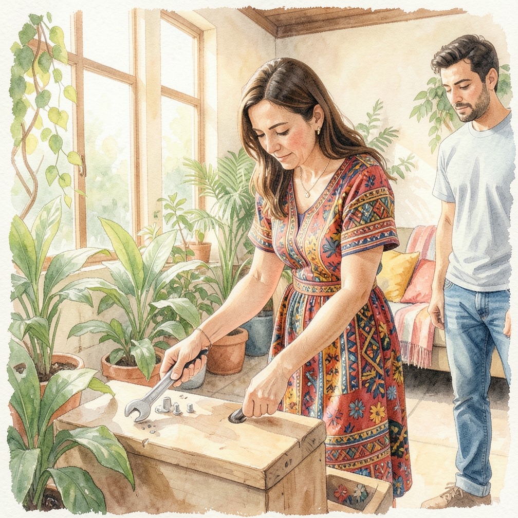 Aflojar los tornillos de la parte trasera