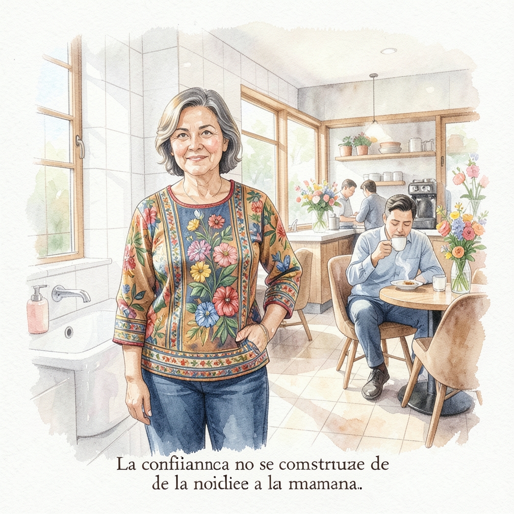 Permite que la confianza vaya en aumento