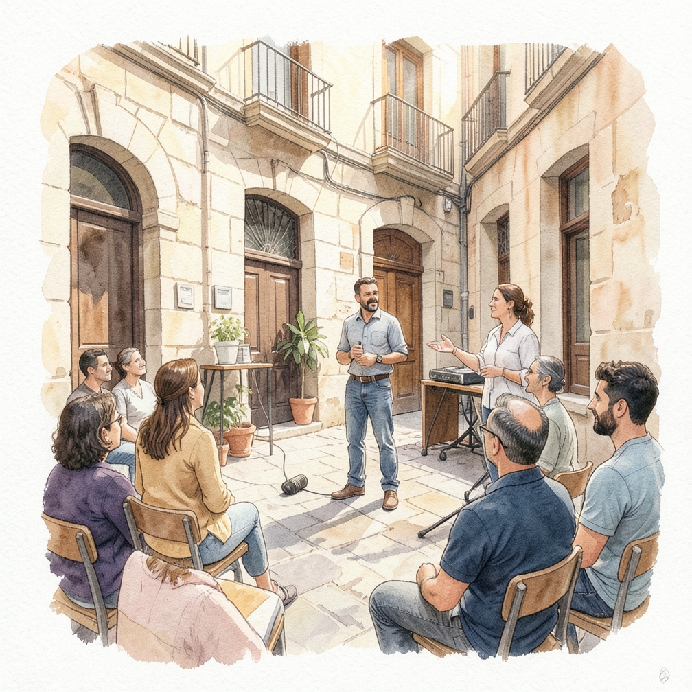 Practicar con público