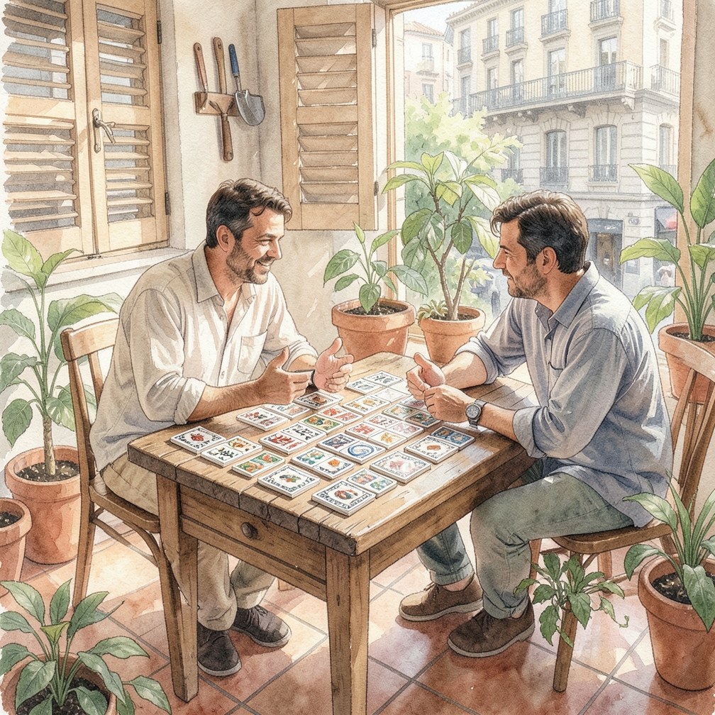 Jugar con un juego de 32 fichas de Pai Gow