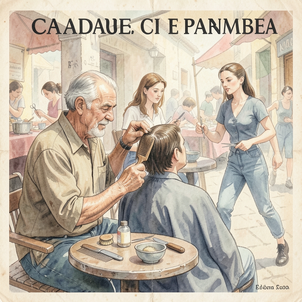 Corta el pelo largo antes de hacer el buzzcut