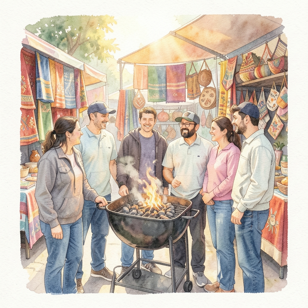 Encender la parrilla