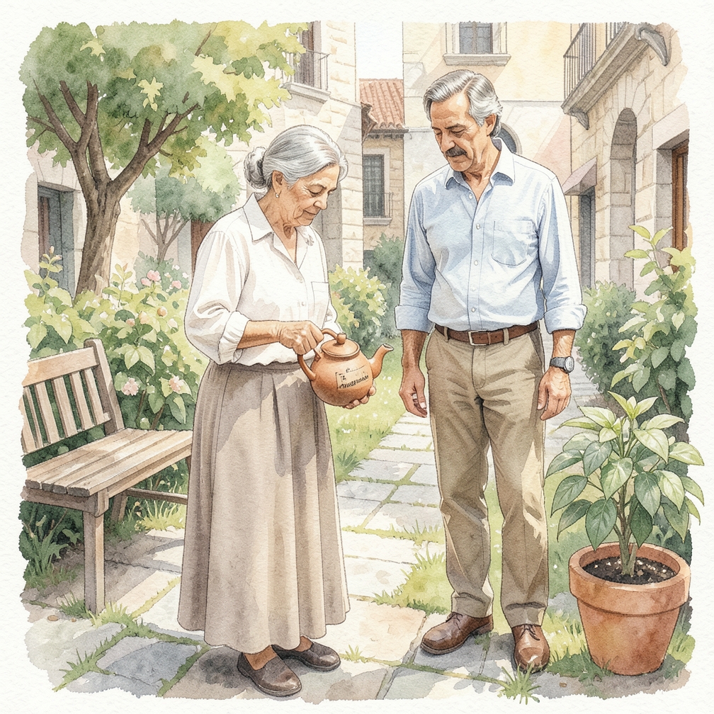 Guarda el té de hojas de guayaba en un recipiente hermético